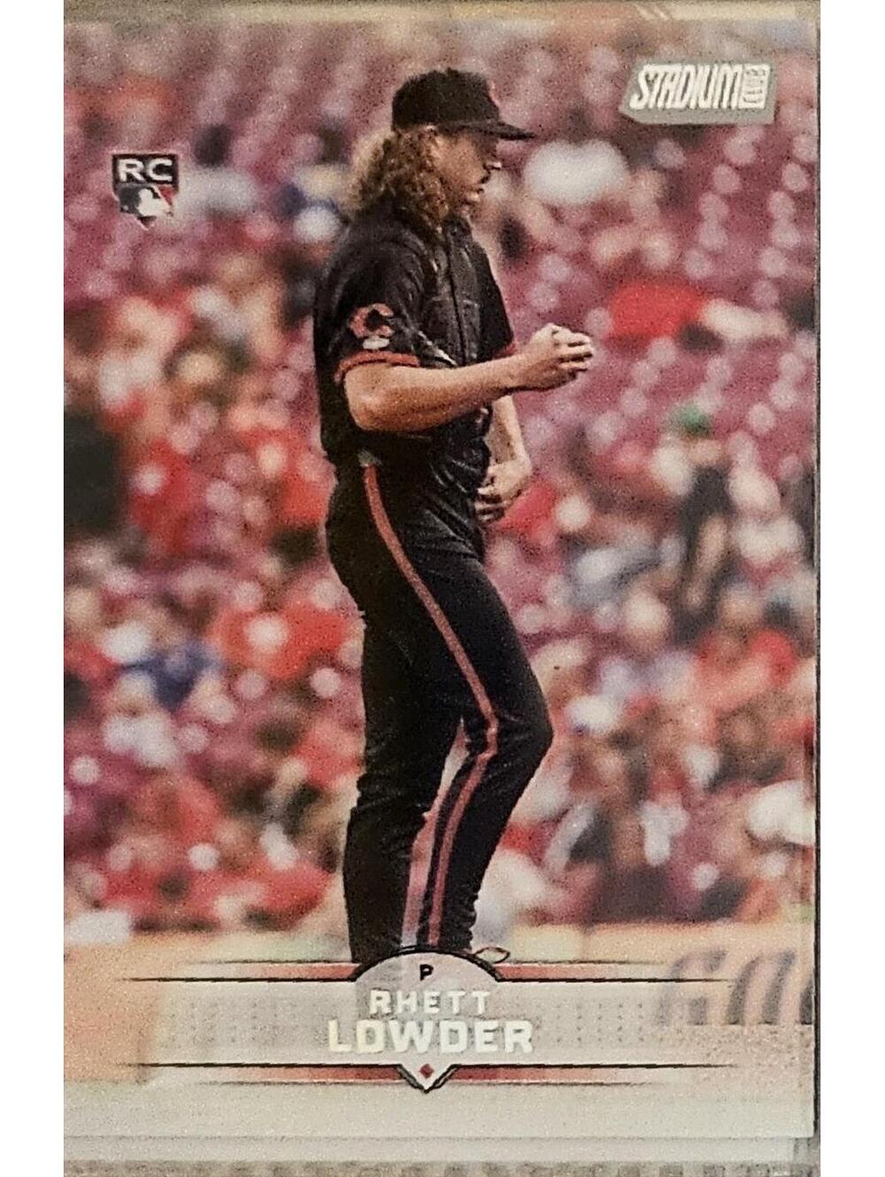 2025 Topps Stadium Club Rhett Lowder RC Cincinnati Reds #95